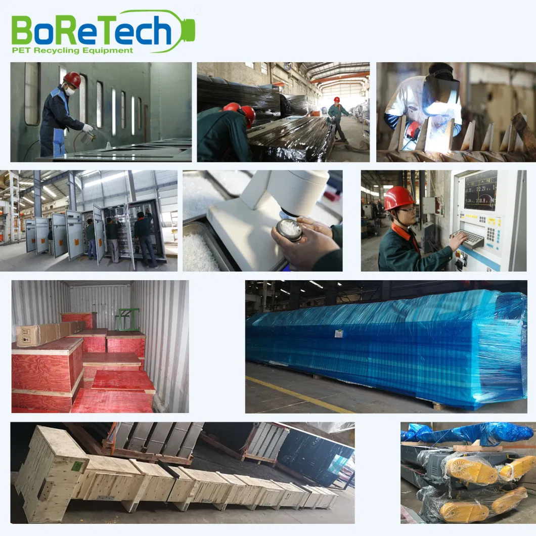 Bottle Pre-Washing Equipment for Pet Flakes Crushig &Washing Plant