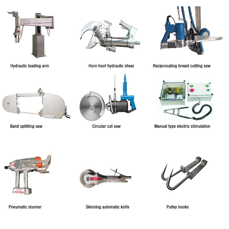 380V Durable Slaughtering Equipment Livestock Boneless and Packaging Area Slaughter Equipment for Meat Processing Machine in Slaughterhouse