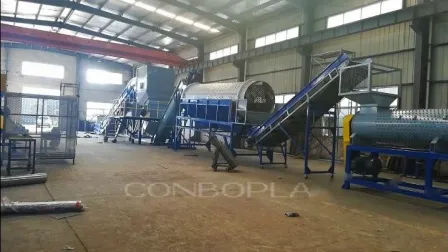 500kg 1000kg 3000kg 卸売廃棄物汚いゴミペットコカコーラ水ボトルフレークスクラップ破砕洗​​浄リサイクル機器